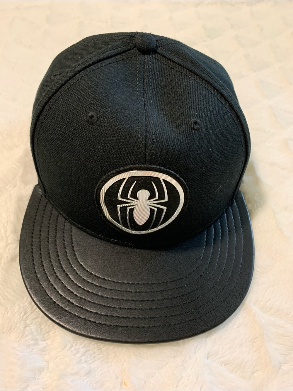 Marvel Black Hat with Spider-Man  front patch